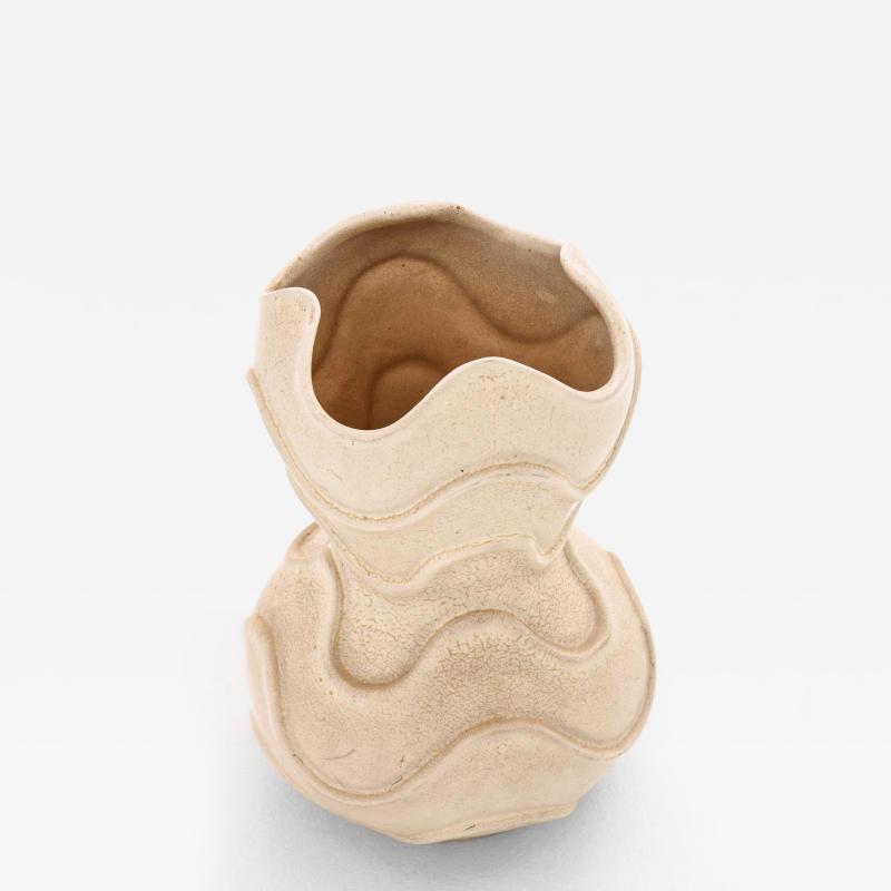 Ewald Dahlskog Ewald Dahlskog Ceramic Vase by Bobergs Fajansfabrik 1930s