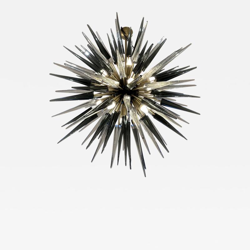 Exceptional Murano Glass Sputnik Chandelier