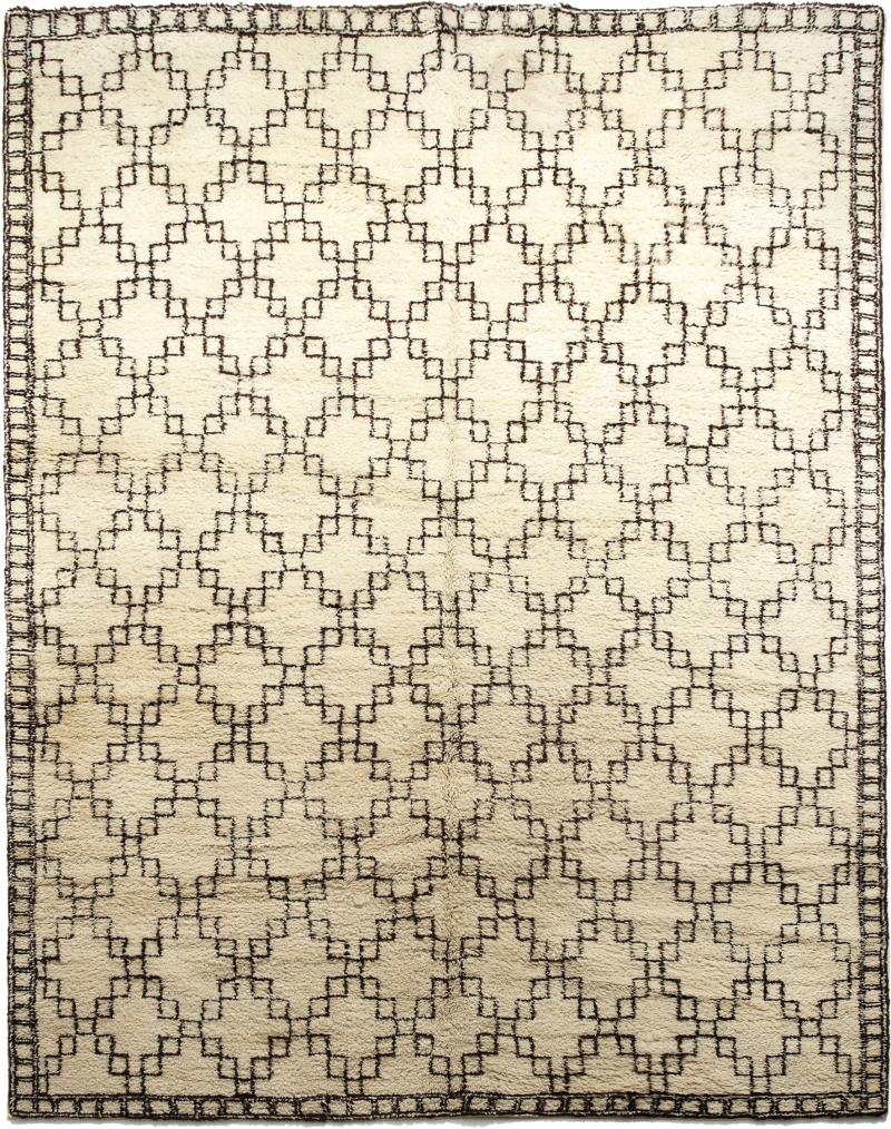 Exceptional Swedish Rug with Geometric Design