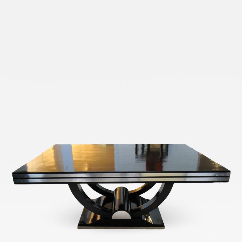Expandable Art Deco Dining Table ca 1930