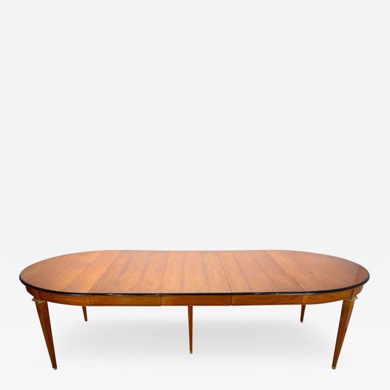 Expandable Biedermeier Dining Room Table Cherry Wood France circa 1900