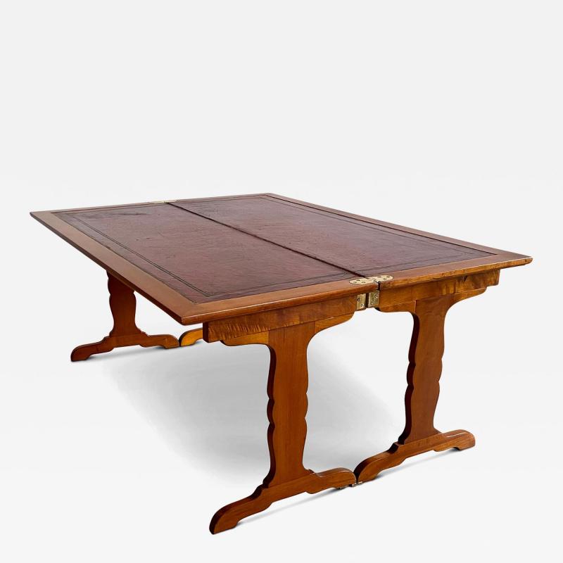 Expanding Coffee Table in Mahogany by Jean Michel Frank