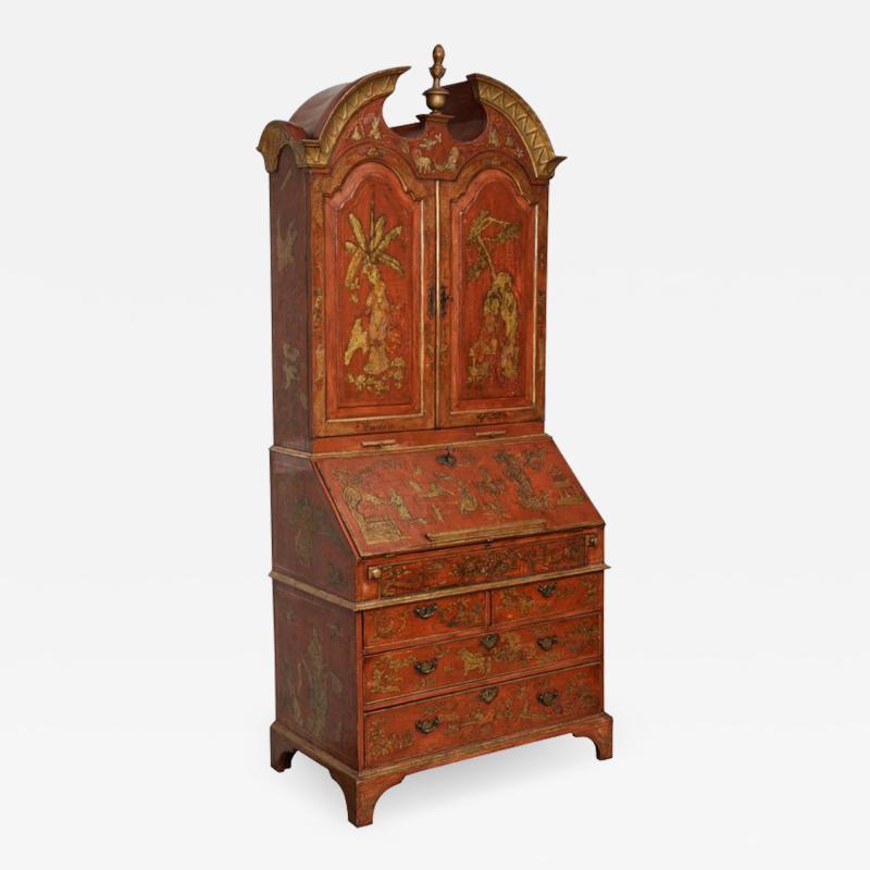 Extraordinary George III Lacquered Secretary