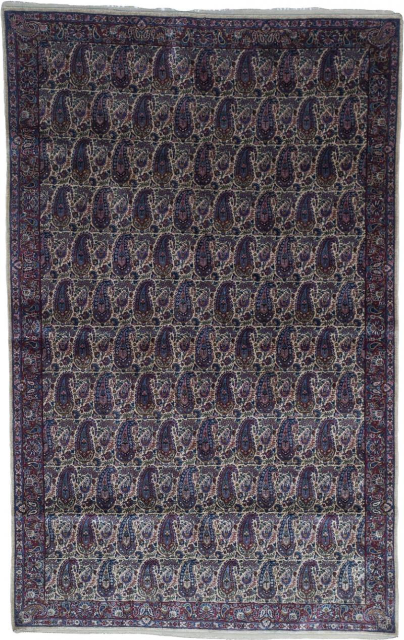Extremely Fine Antique Persian Silk Mohtasham Kashan Rug 4 2 x 6 9 