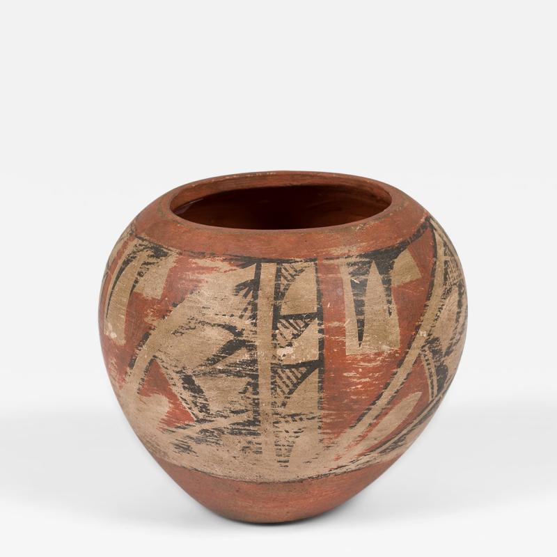 F Toya Jemez Native American Hand Made Small Clay Pot