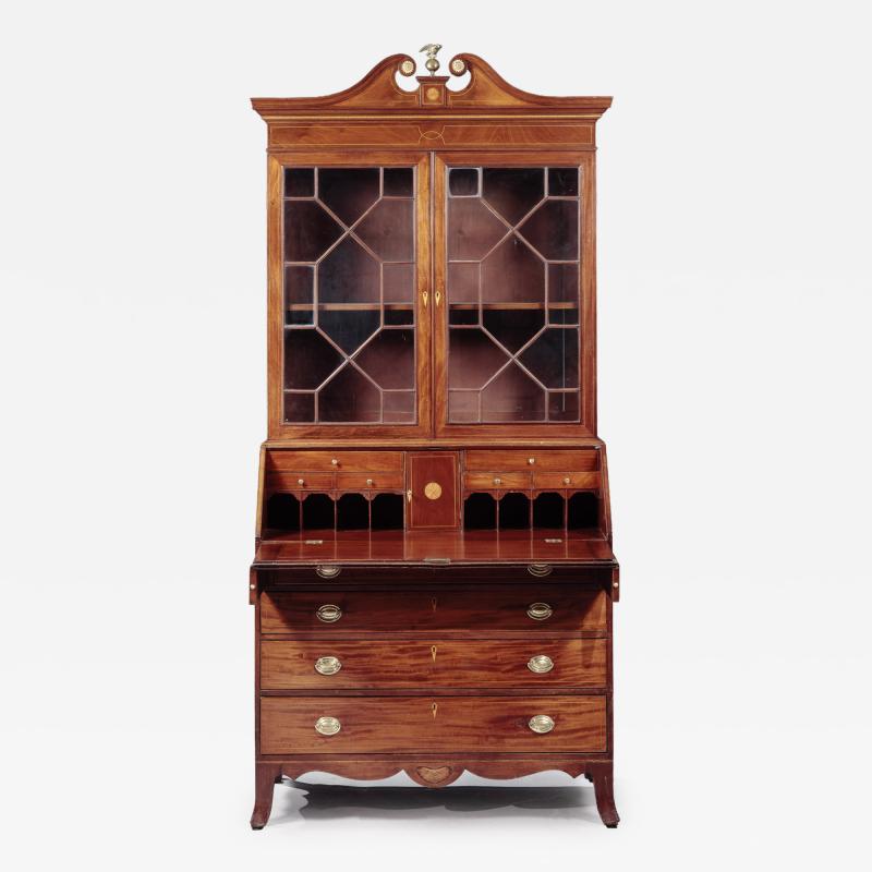 FEDERAL DESK AND BOOKCASE