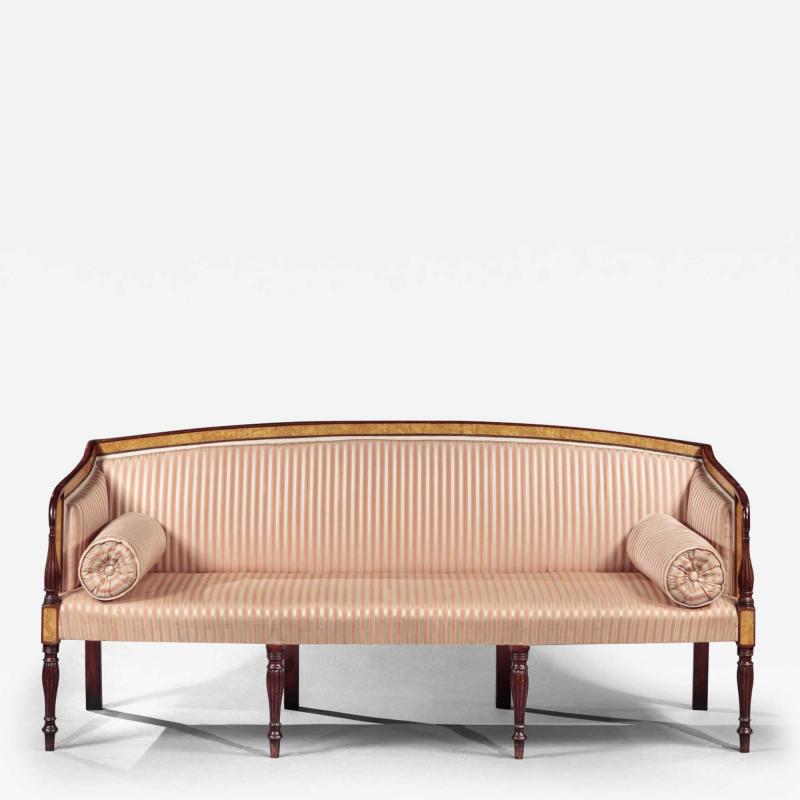 FEDERAL INLAID AND VENEERED SOFA