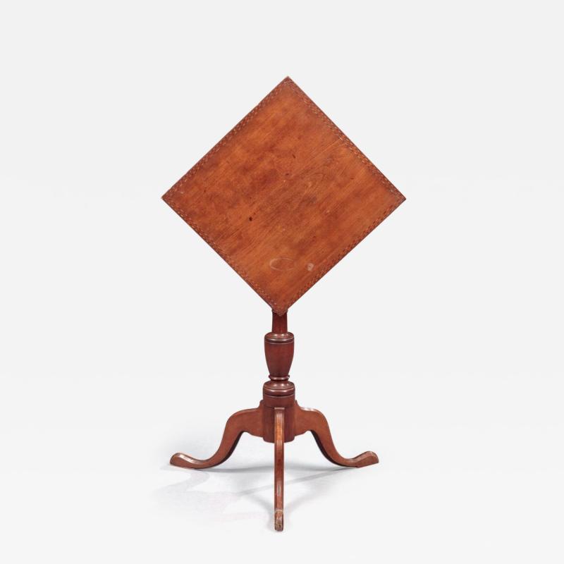 FEDERAL INLAID CANDLESTAND