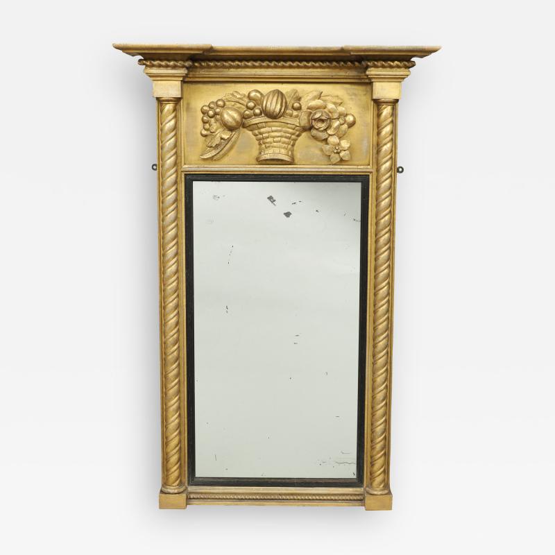 FEDERAL MIRROR WITH CARVED PANEL