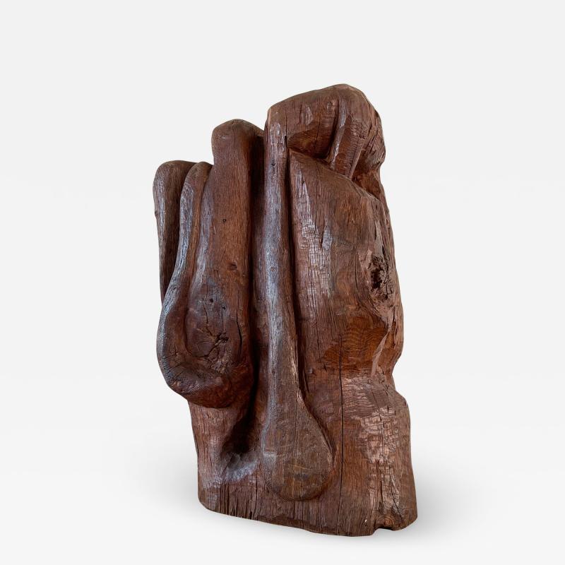 FREEFORM SOLID WOOD SCULPTURE