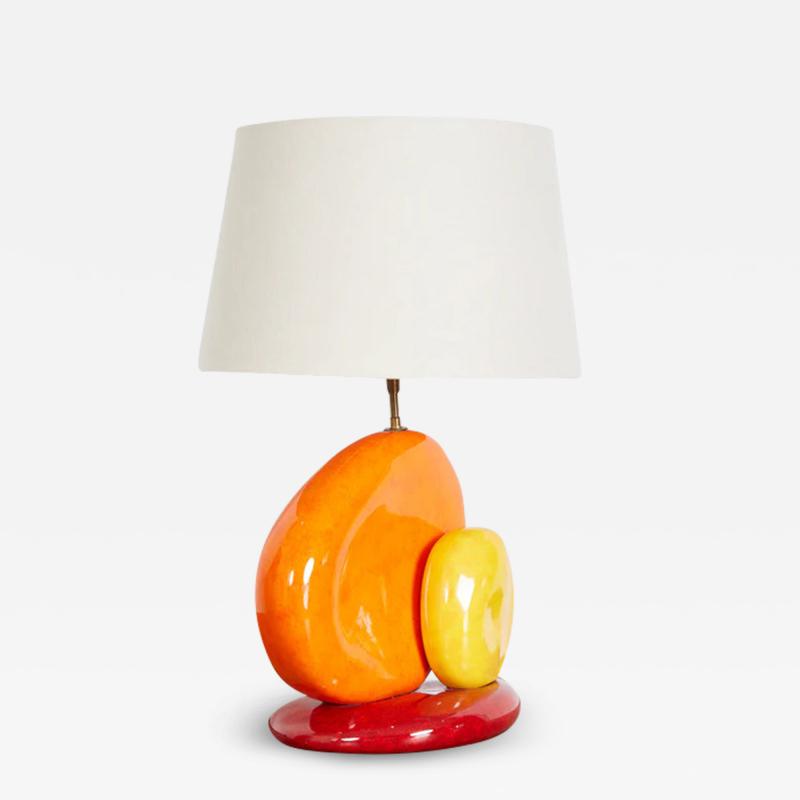 FRENCH CERAMIC TABLE LAMP