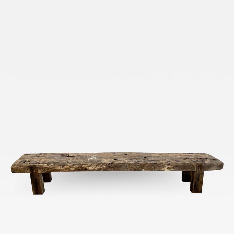 FRENCH PRIMITIVE BENCH