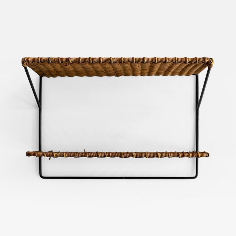 FRENCH WICKER SHELF