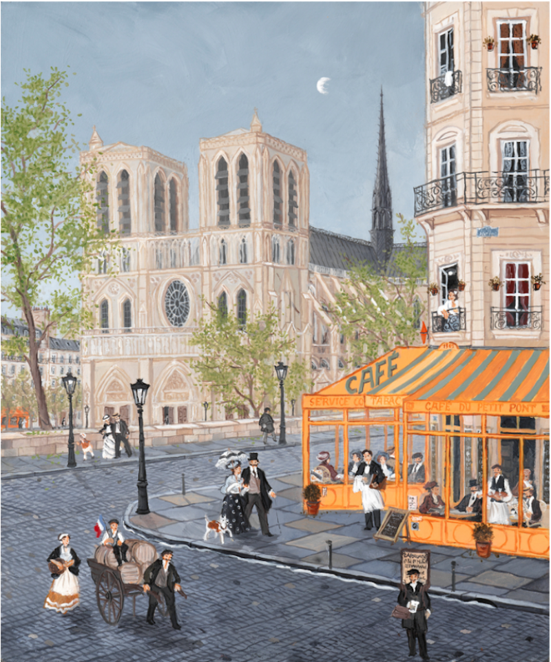 Fabienne Delacroix Rue du petit pont 2025