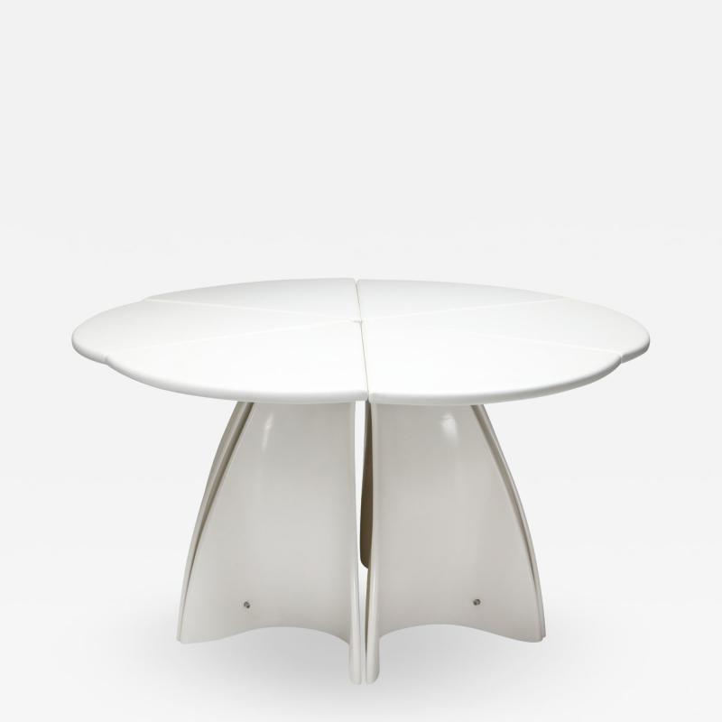 Fabio Lenci Fabio Lenci post modern petal dining table 1960s