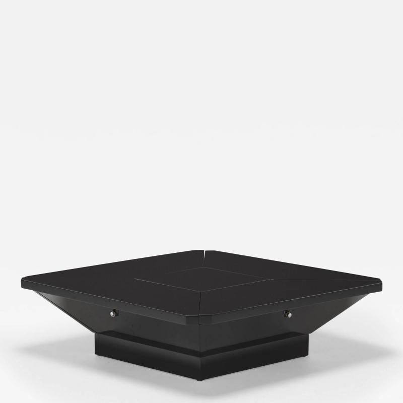 Fabrizio Cocchia Petales Coffee table with four adjustable surfaces for dining