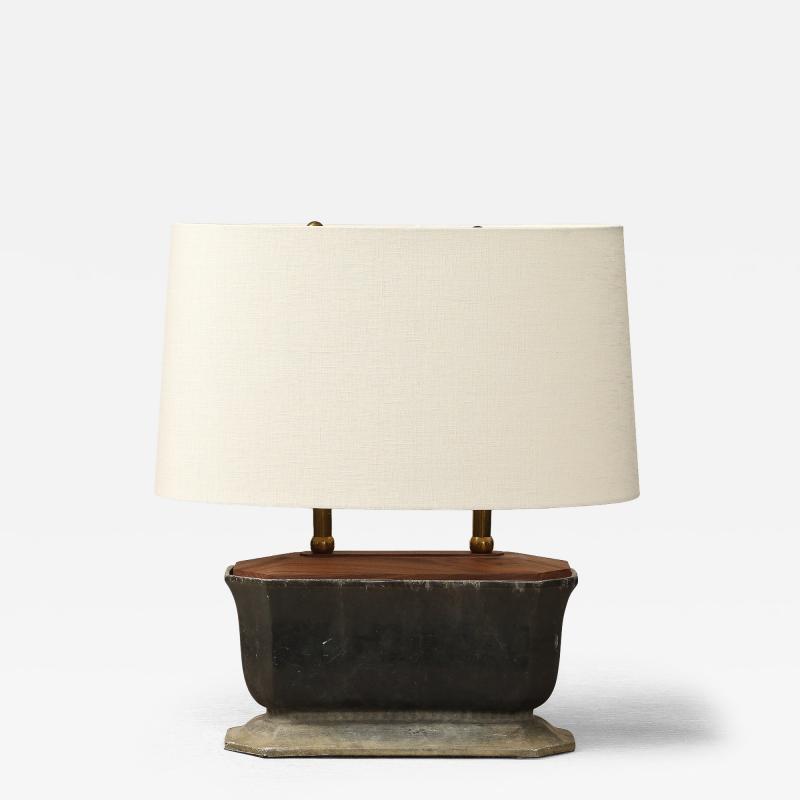 Faceted Planter Lamp France