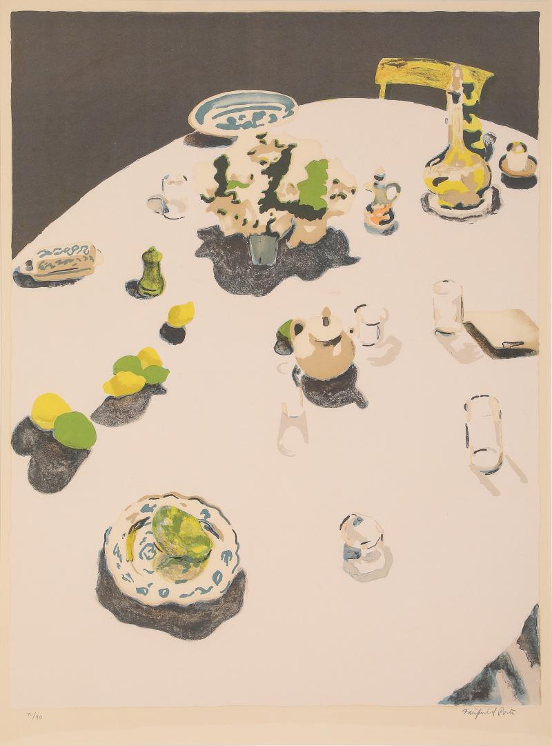 Fairfield Porter The Table edition 70 90