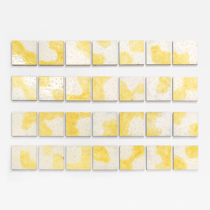 Fausto Melotti Fausto Melotti Set of 28 Ceramic Tiles 1970