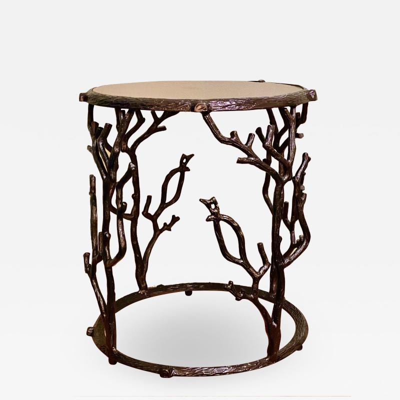 Faux Bois Occasional Table