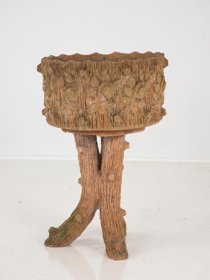 Faux Bois Planter