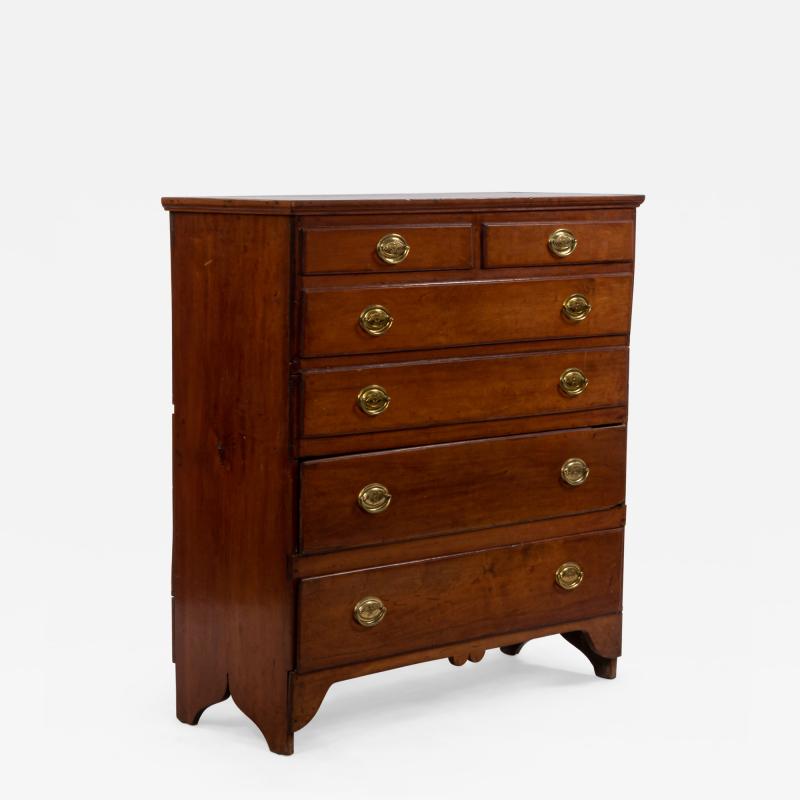 Federal Style Mahogany Colored Chest of Drawers