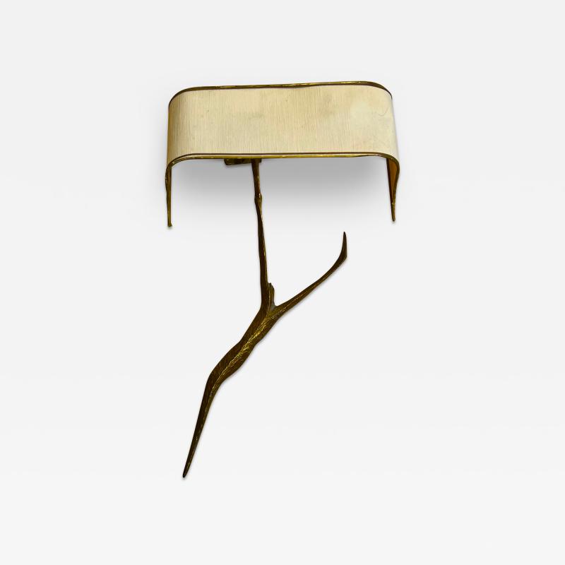 Felix Agostini Felix Agostini gold bronze sconce