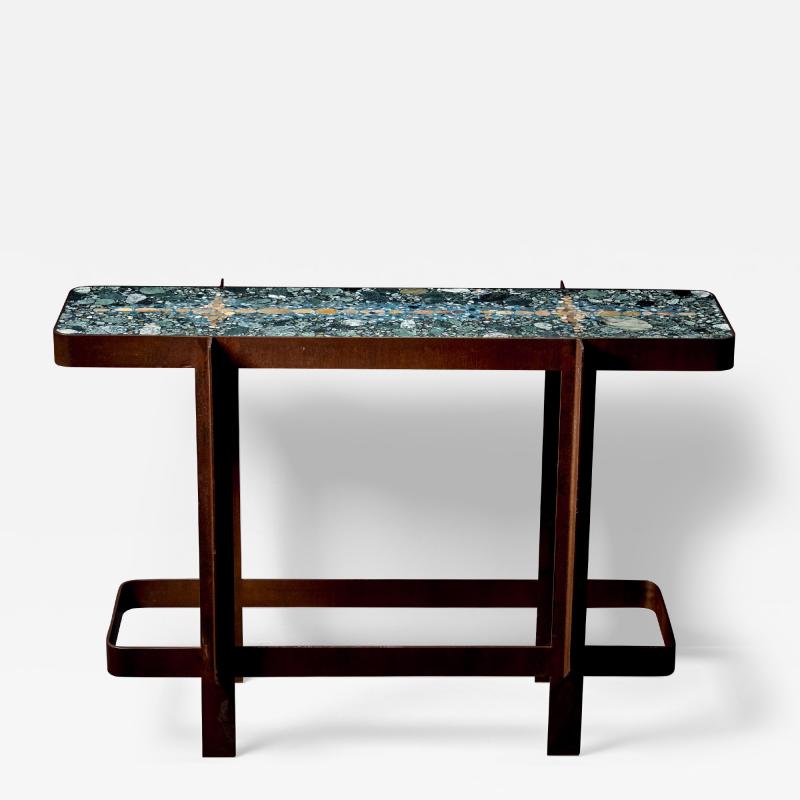 Felix Muhrhofer Handcrafted Felix Muhrhofer Terrazzo Bar Counter Admiral Hertha