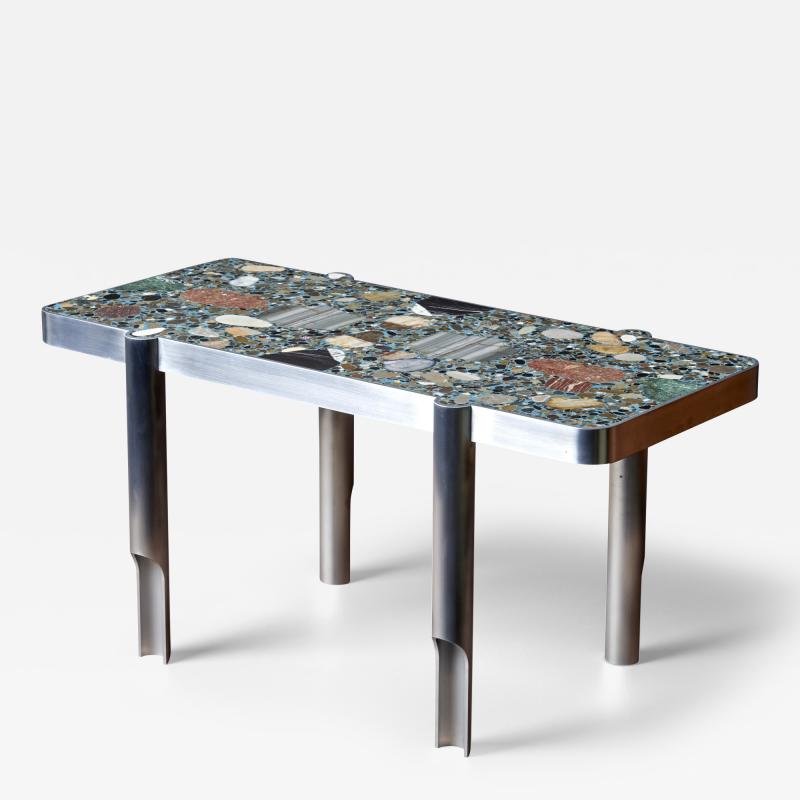 Felix Muhrhofer Handcrafted Terrazzo Coffee Table Deacon Federico 2 by Felix Muhrhofer