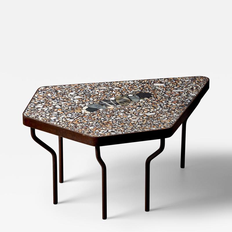 Felix Muhrhofer Handcrafted Terrazzo Coffee Table Prince Willi by Felix Muhrhofer