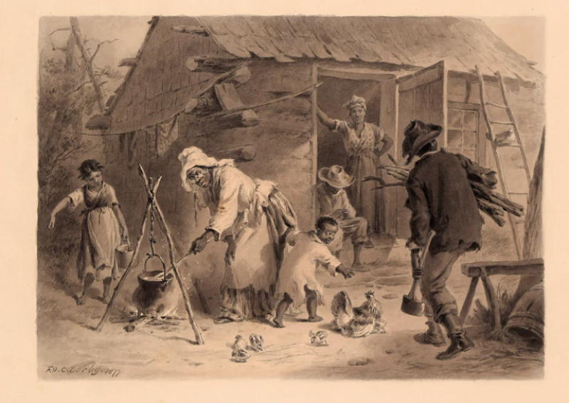 Felix Octavius Carr Darley FELIX OCTAVIUS CARR DARLEY 1822 1888 GENRE SCENE 