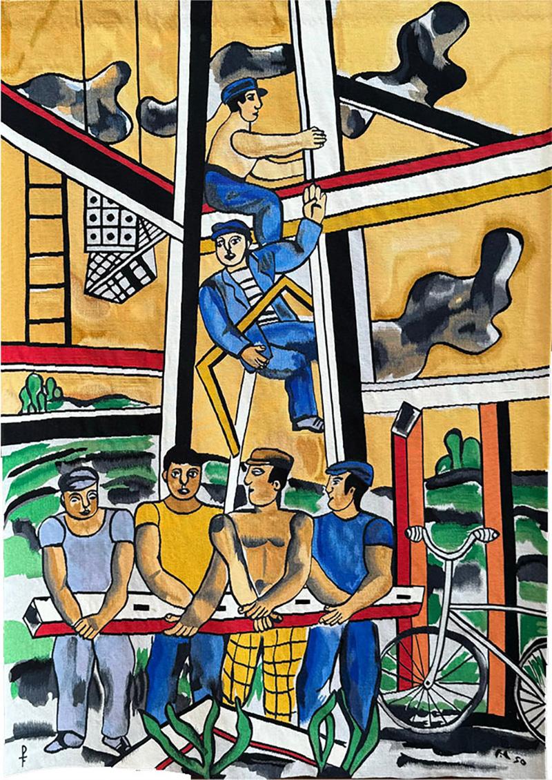 Fernand Leger Les Constructeurs