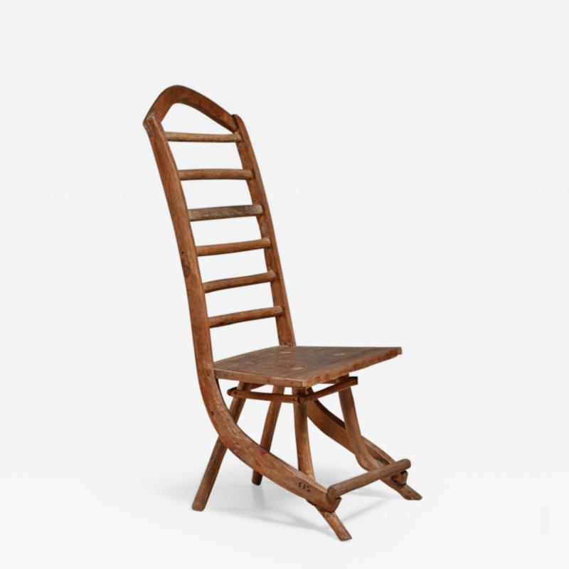 Fernando da Ilha do Ferro Fernando da Ilha do Ferro craft chair with high back Brazil