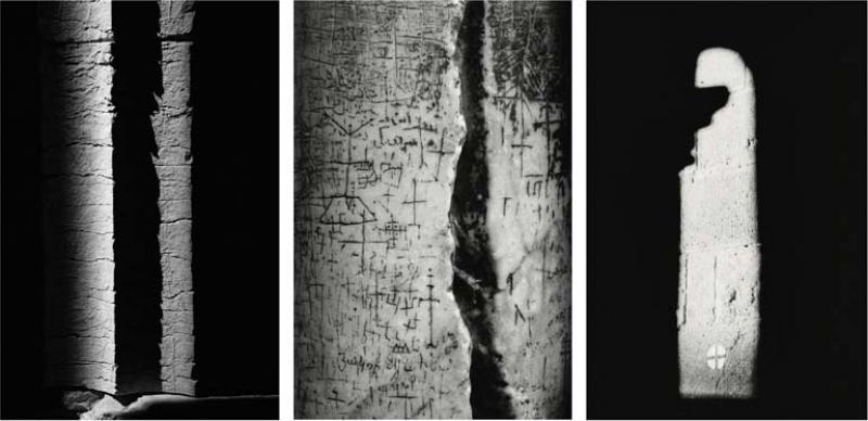 Ferrante Ferranti FRACTURES Black and white triptych of photographs