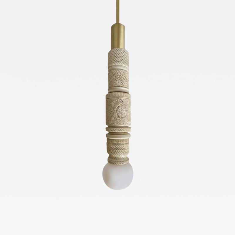 Feyza Kemahlioglu Pillars of Meerschaum Pendant 2021