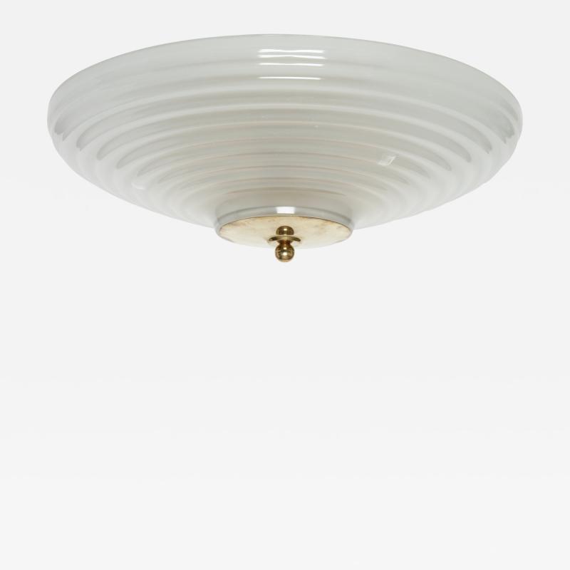 Fidenza Vetraria Flush mount light by Fidenza Vetraria attributed