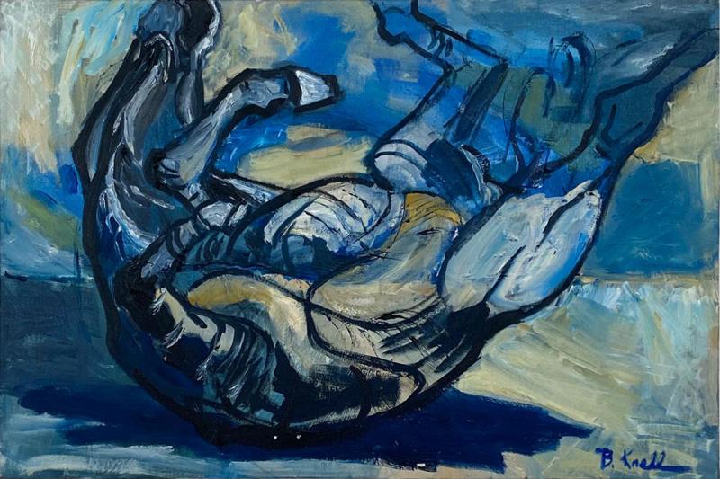 Figurative Abstract of a Horse