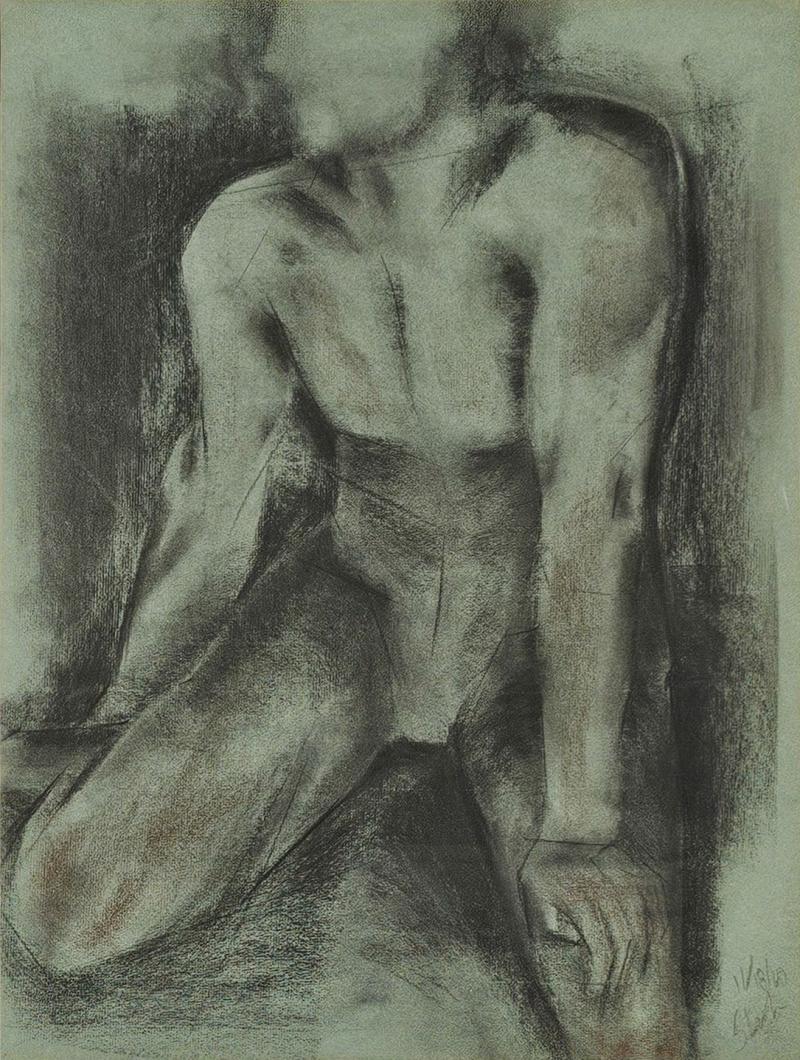 Figurative Study by Donald Stroh 1960