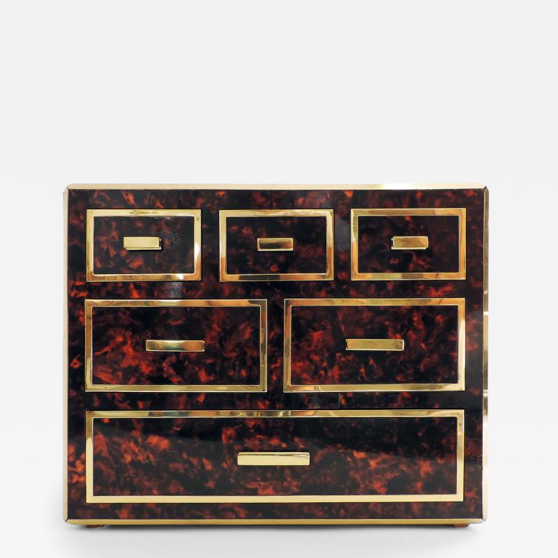 Filippo Perego Small Chest of Drawers for Jewellery Italy 1973