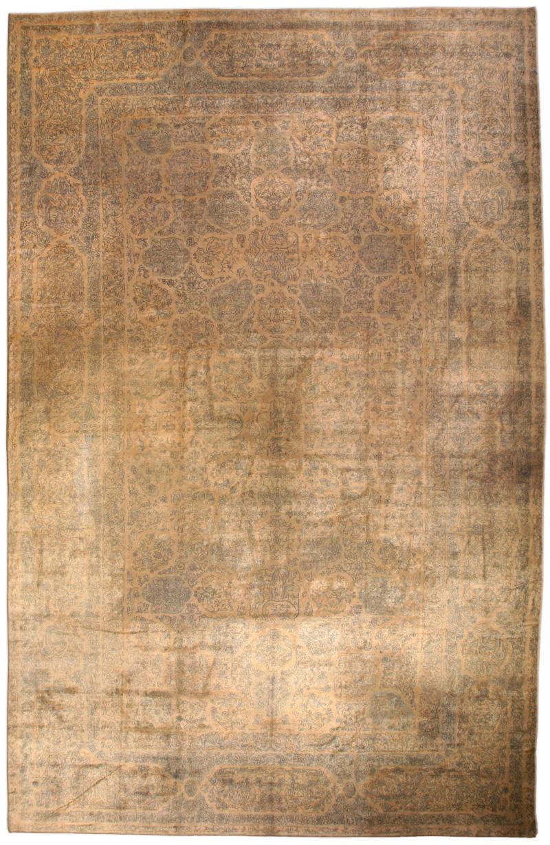 Fine Anitque Indian Animal Hand Knotted Wool Rug