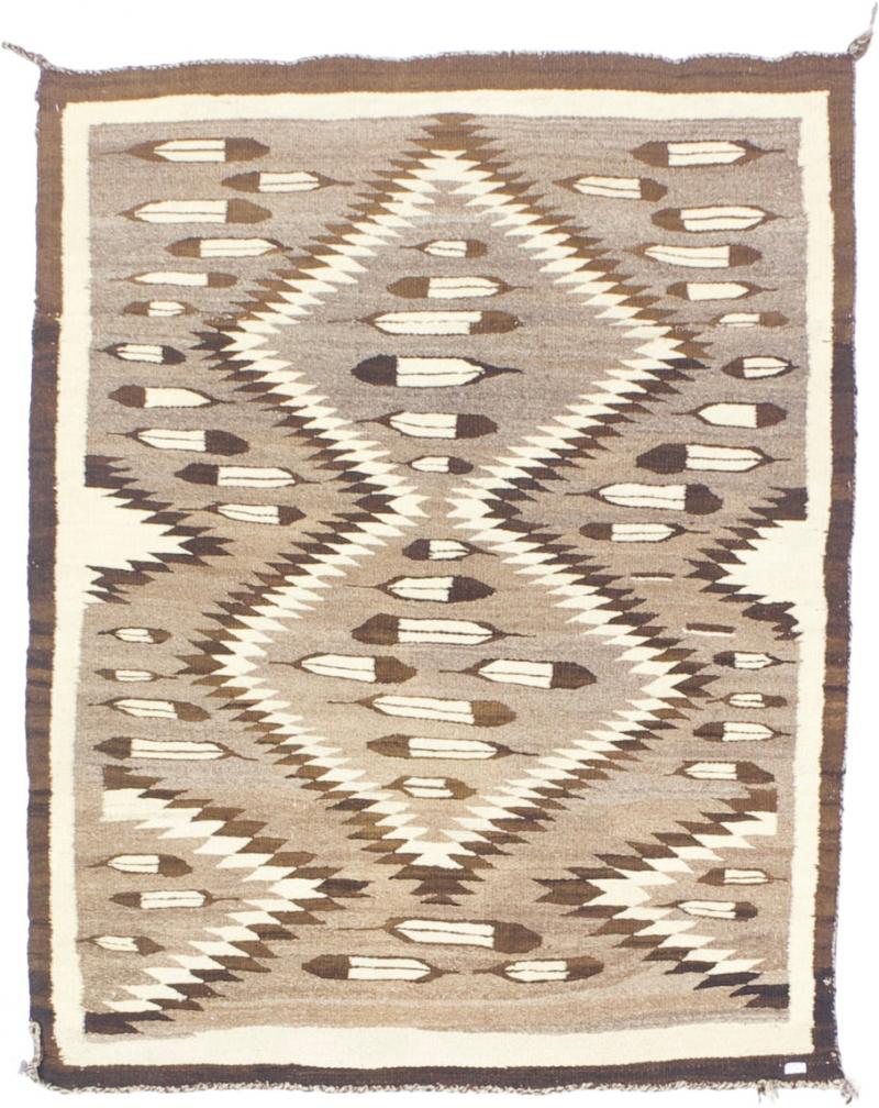 Fine Antique American Indian Navajo Rug 3 5 x 4 3 