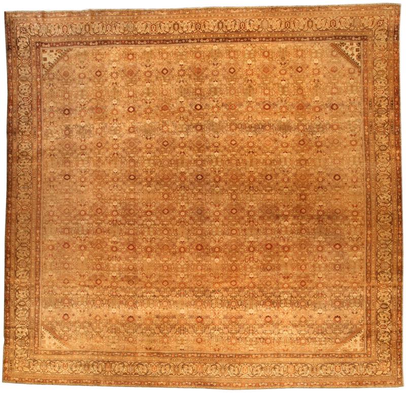 Fine Antique Indian Amritsar Rug Size Adjusted 