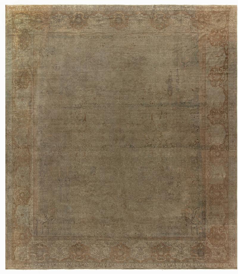 Fine Antique Indian Handmade Wool Rug