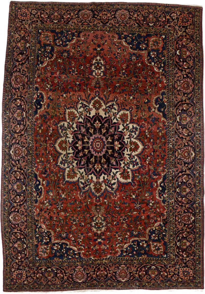 Fine Antique Persian Bakhtiari Rug 70 x 103 