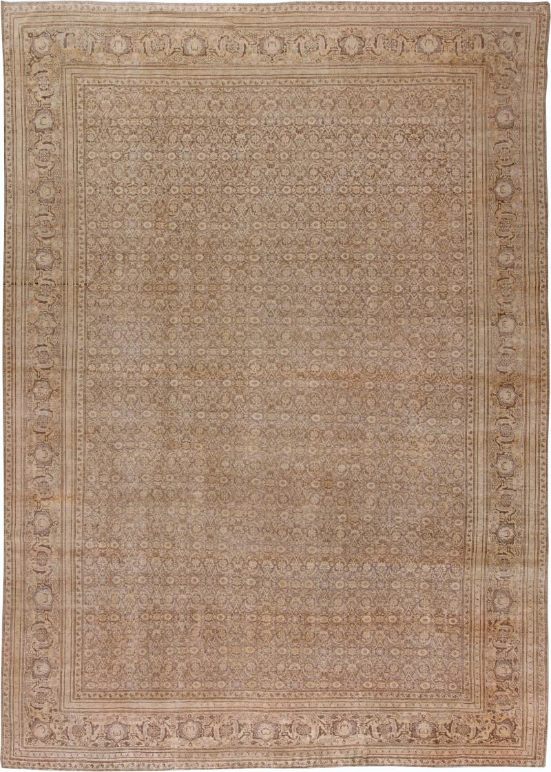 Fine Antique Persian Handmade Wool Tabriz