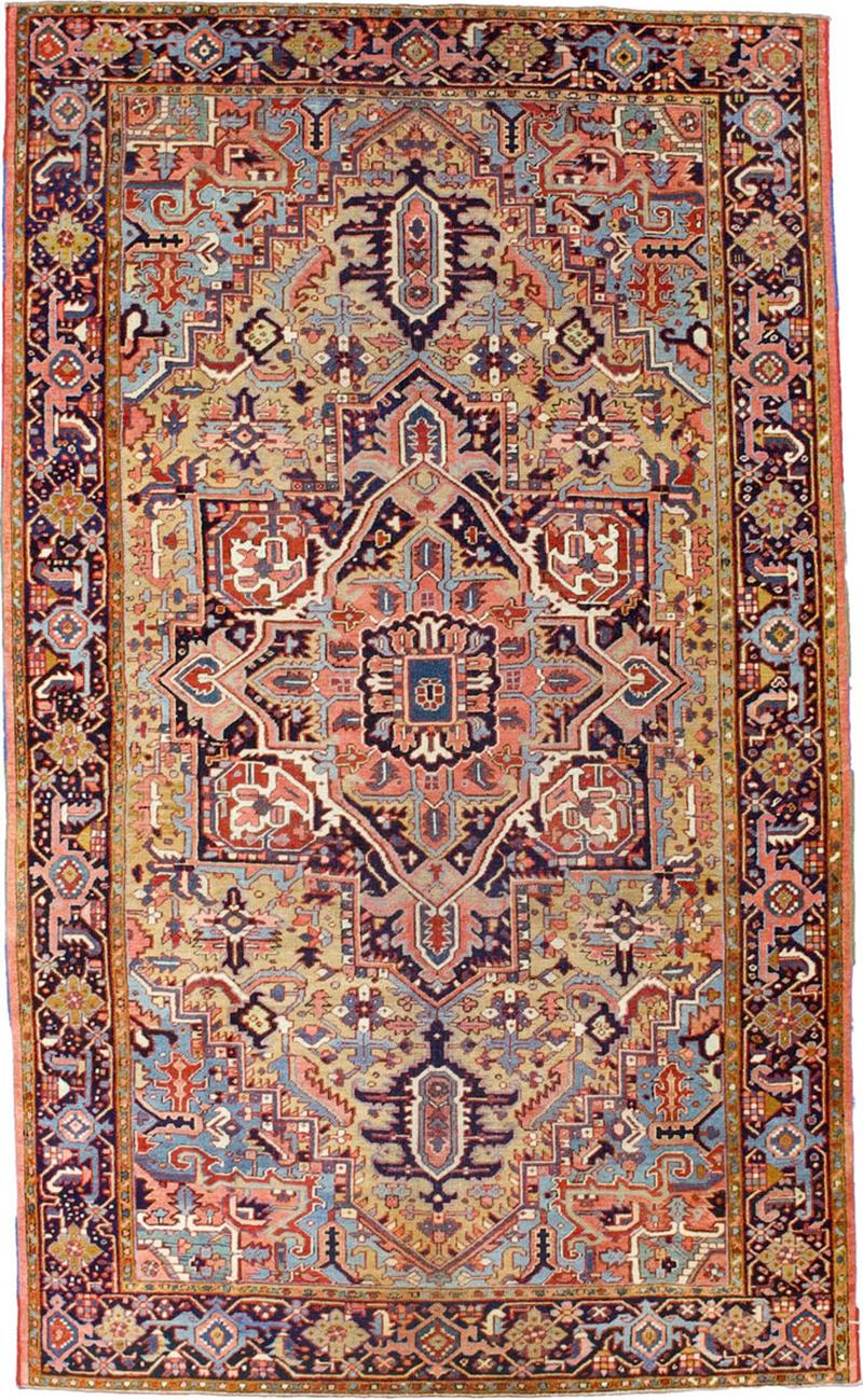 Fine Antique Persian Heriz Rug 67 x 11 x 0 