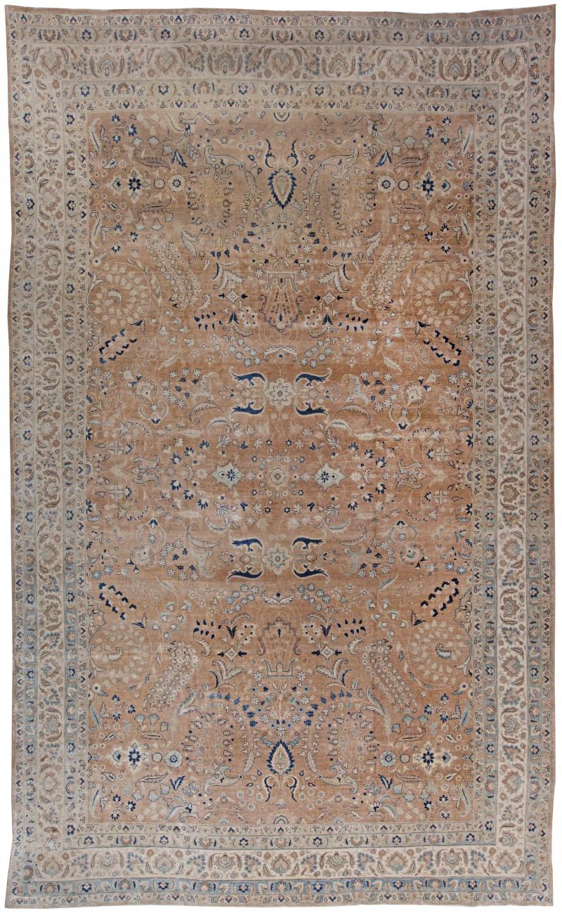 Fine Antique Persian Meshad Handmade Wool Rug