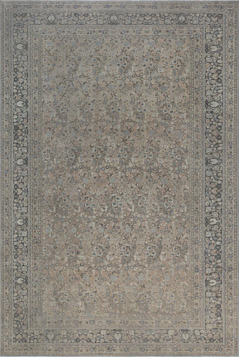 Fine Antique Persian Tabriz Handmade Wool Rug