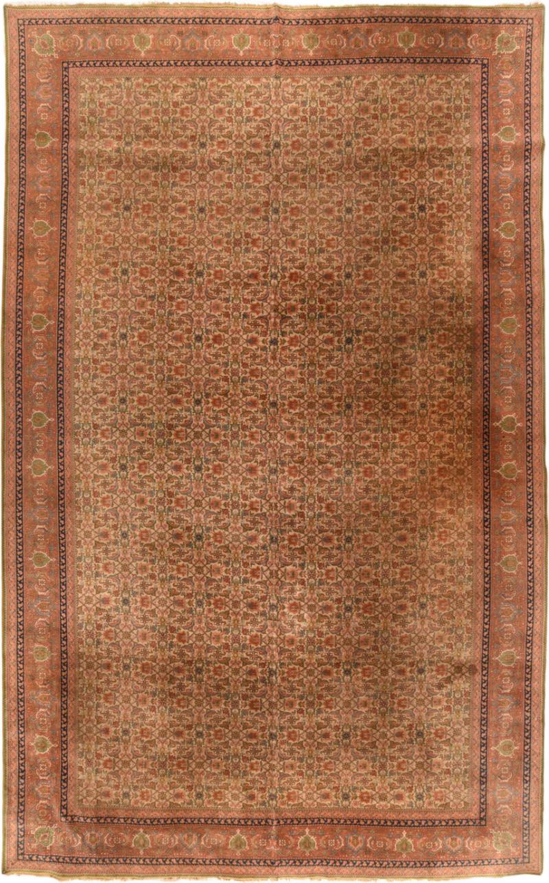 Fine Antique Persian Tabriz Rug 10 1 x 16 0 