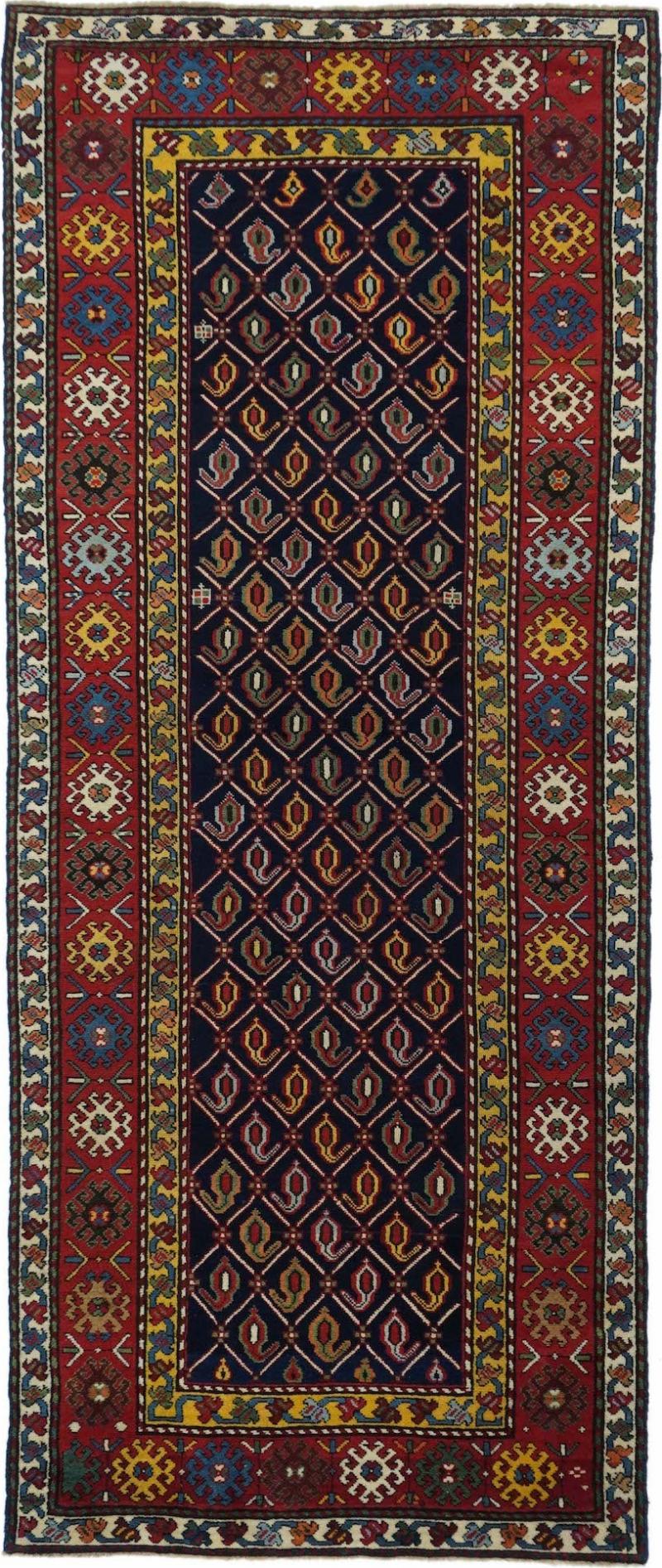 Fine Antique Shirvan Rug 3 5 x 8 9 